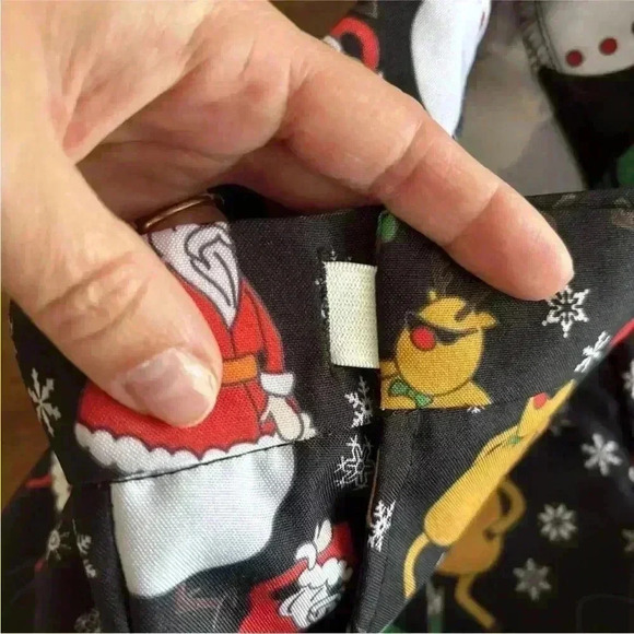 U LOOK UGLY TODAY Christmas Santa Clause & Snowman Pants Men’s Size XL - Picture 11 of 12